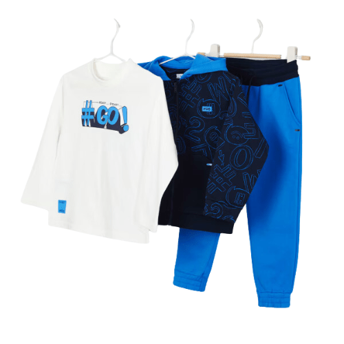 Three-piece sports set for boys MAYORAL