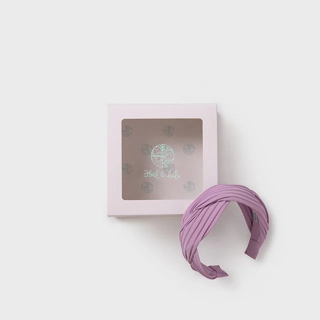 Диадема за момиче в лилаво Abel & Lula