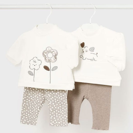 Baby cotton set for girl MAYORAL