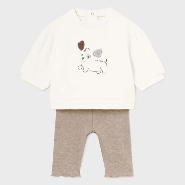 Baby cotton set for girl MAYORAL