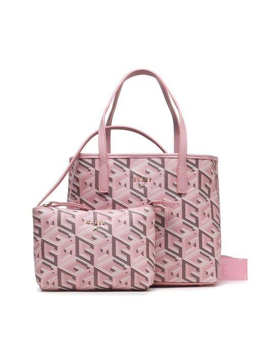 Чанта за момиче в лилаво Guess