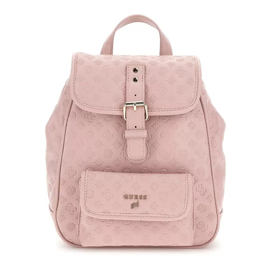Pink backpack for girls Guess
