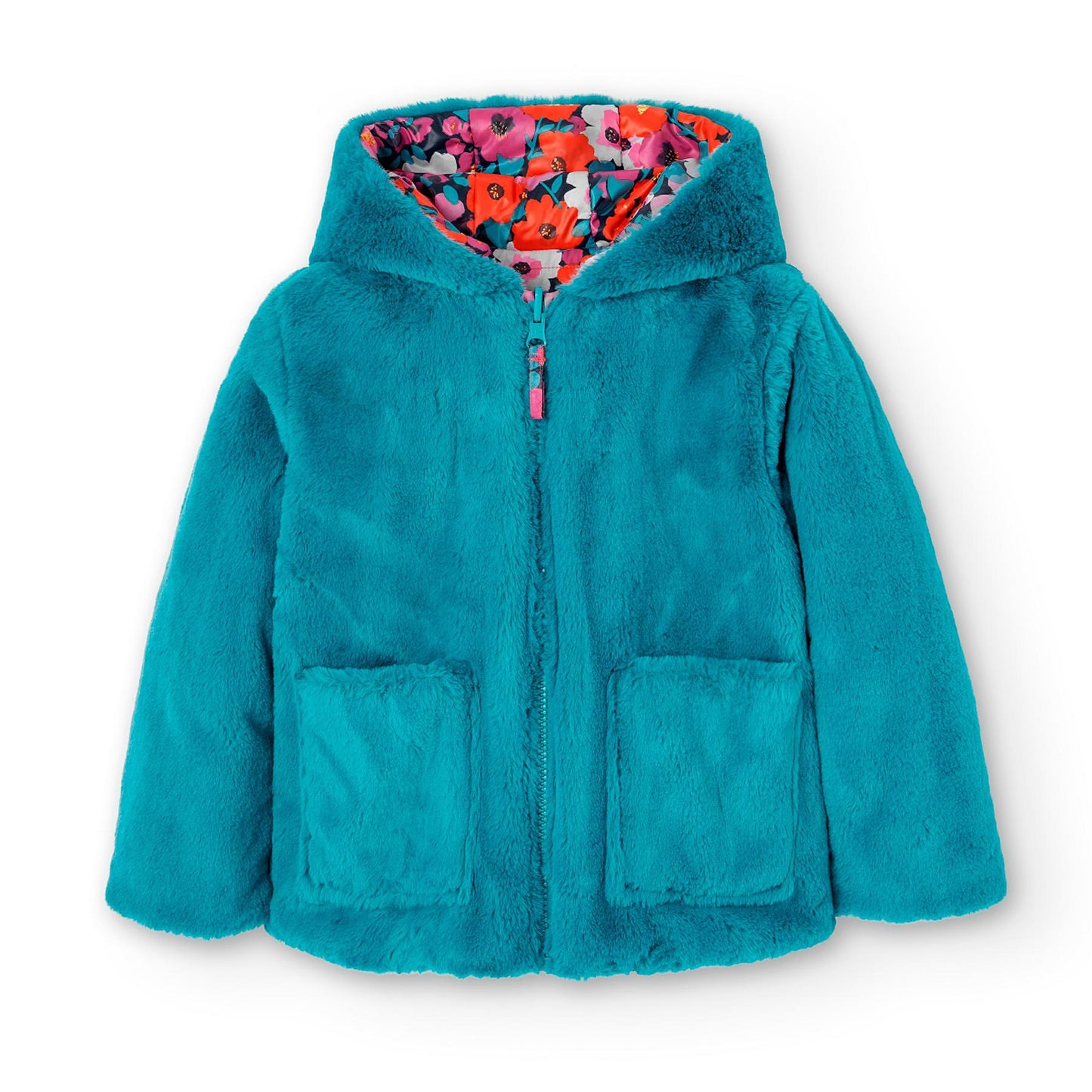 Reversible jacket for girl BOBOLI