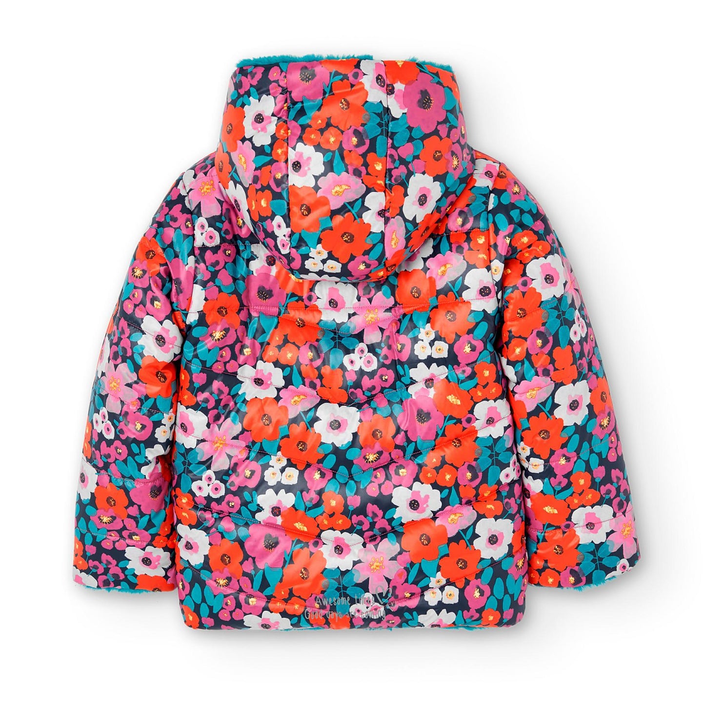 Reversible jacket for girl BOBOLI