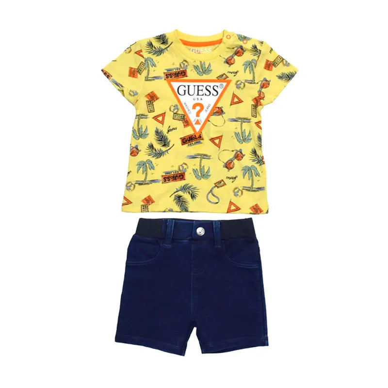 Комплект за бебе момче Guess