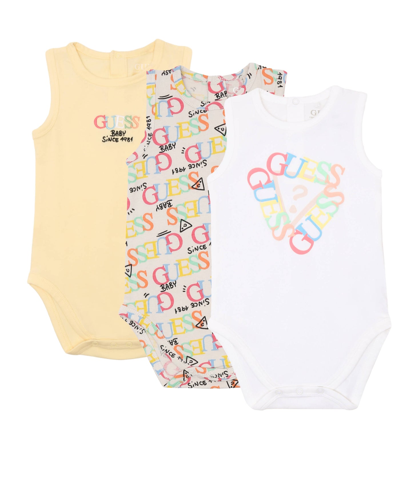 Комплект от бодита за бебе Guess
