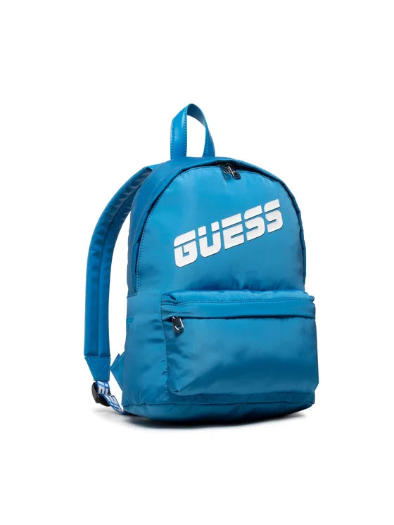 Blue Guess backpack for boys 