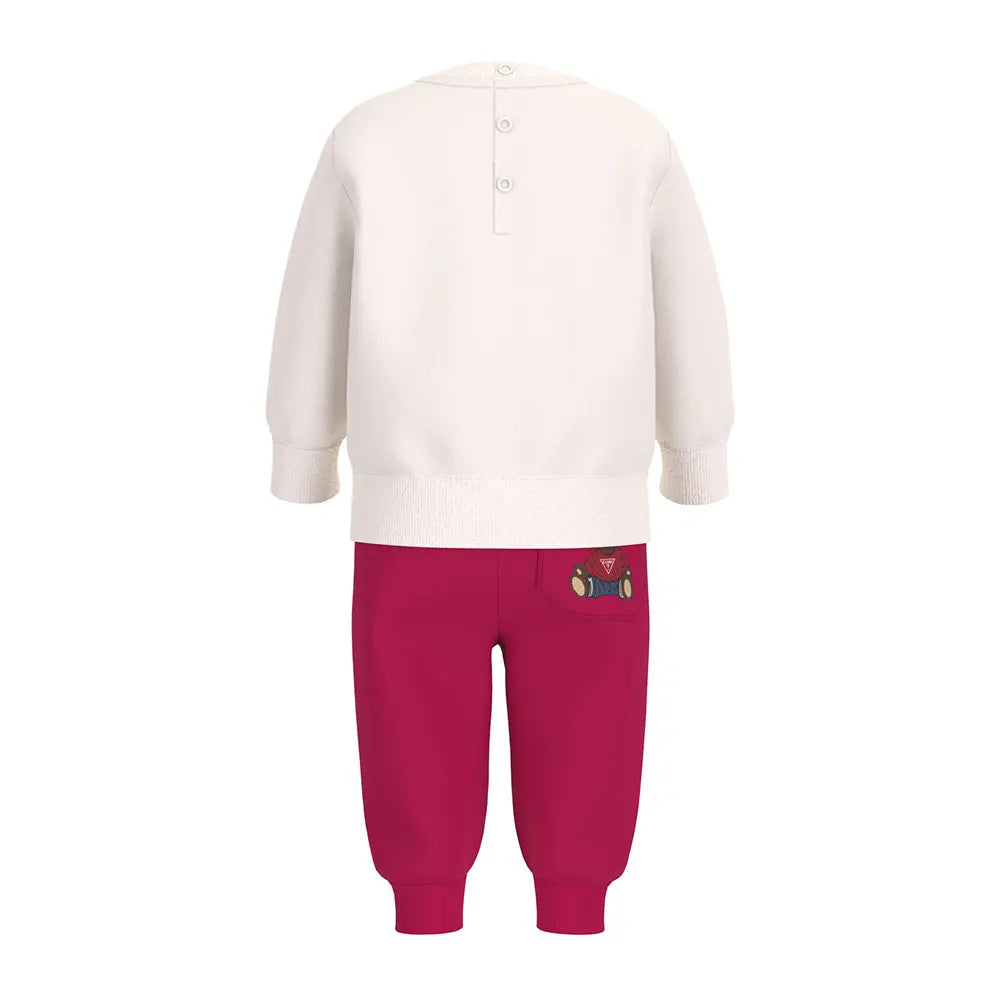Комплект за бебе блуза и спортен панталон Guess