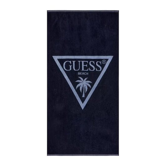Плажна хавлия в синьо Guess