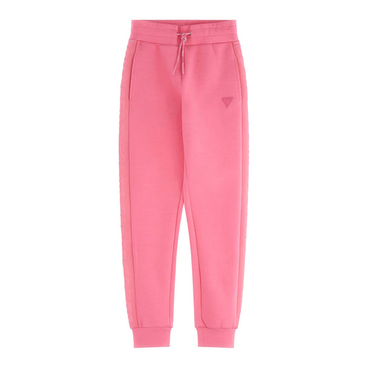 Спортен панталон за момиче в розово Guess