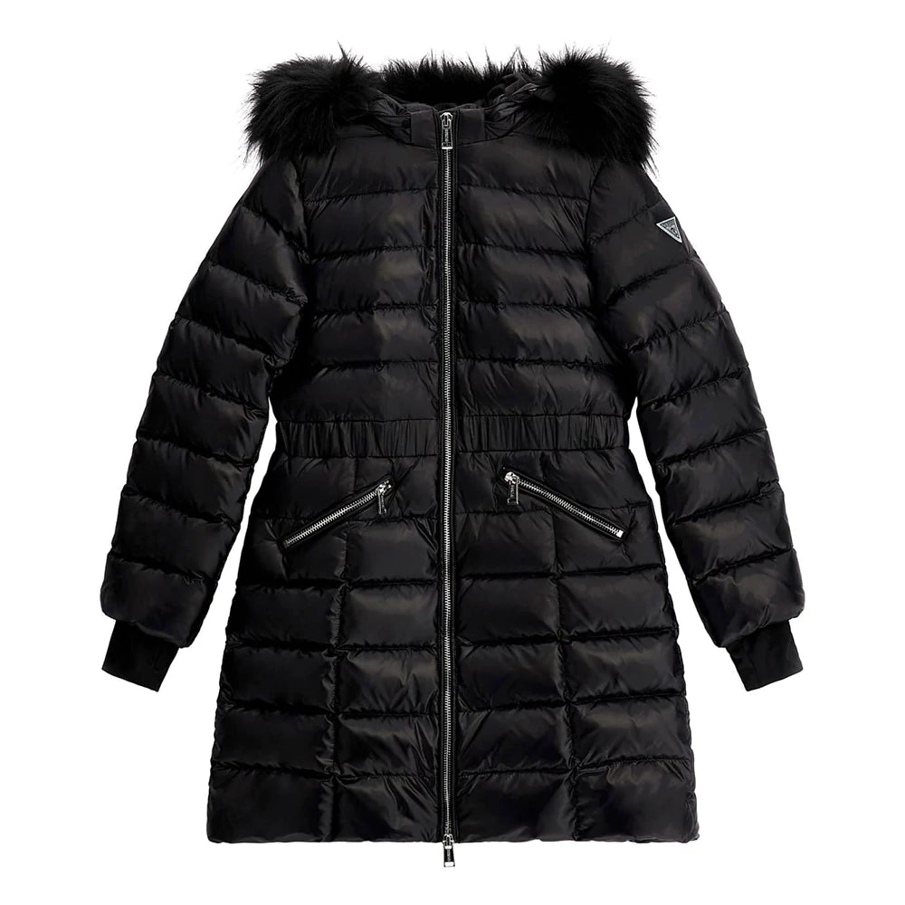 Дълго зимно яке с пух Guess