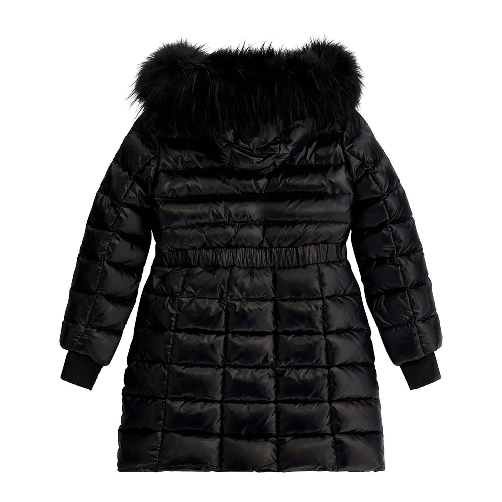 Дълго зимно яке с пух Guess