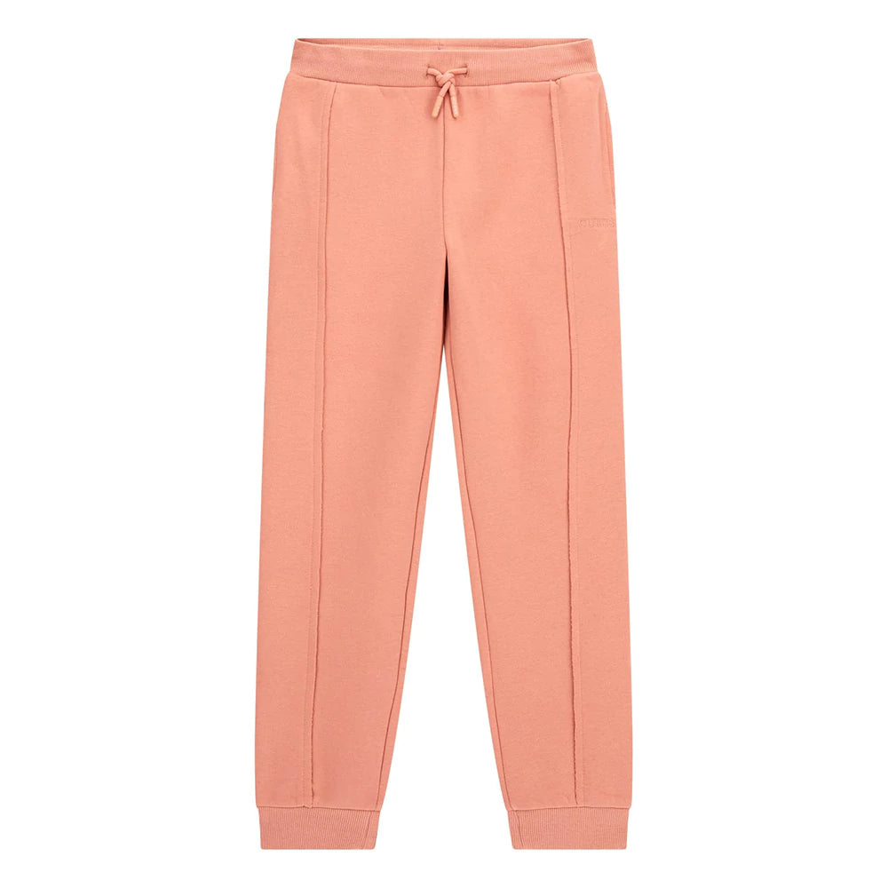 Pink sports pants for girls Guess