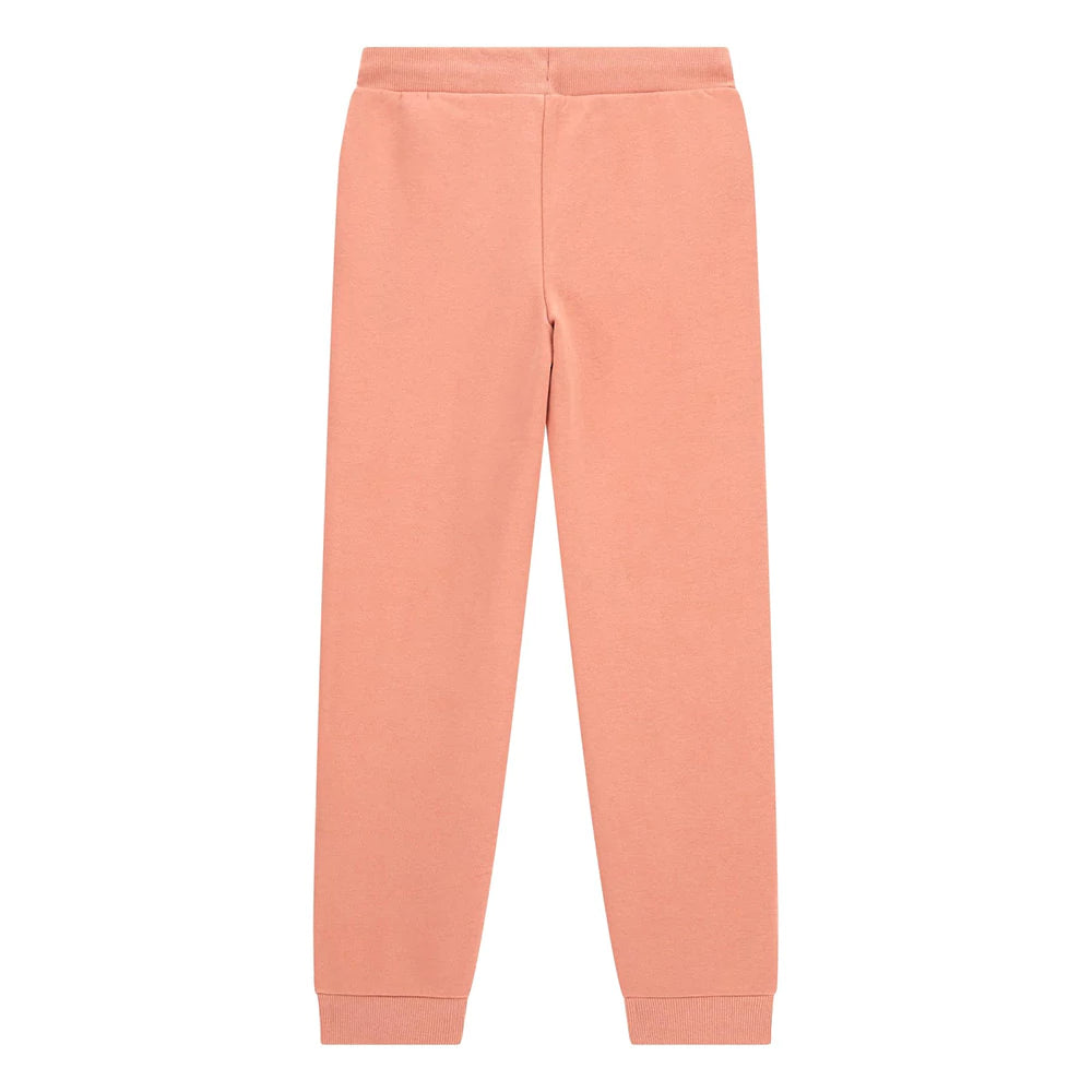 Pink sports pants for girls Guess