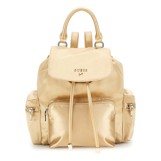 Backpack for girls in gold Guess