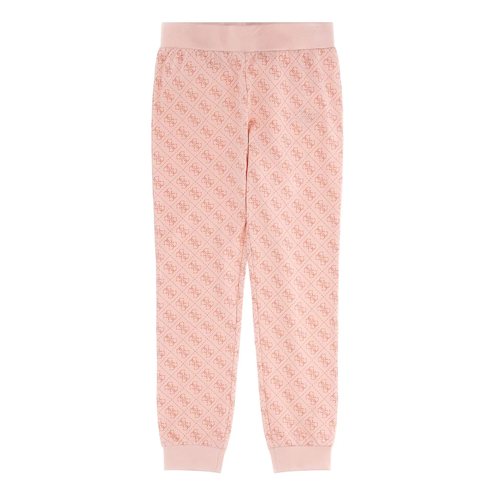 Спортен панталон в розово Guess