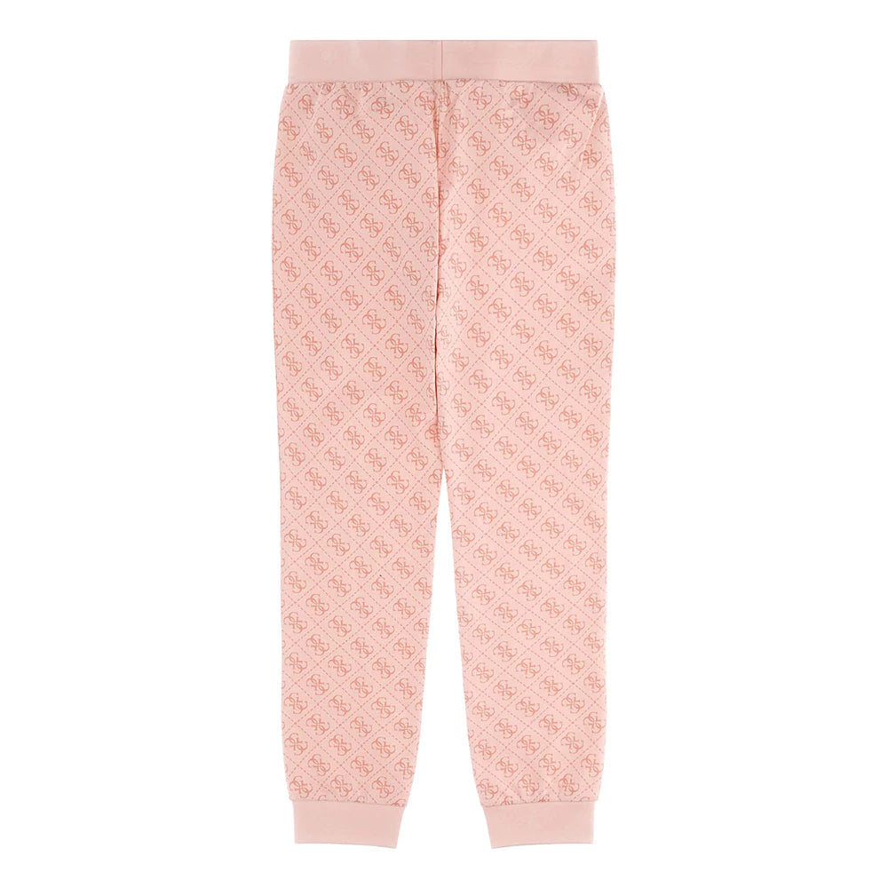 Спортен панталон в розово Guess