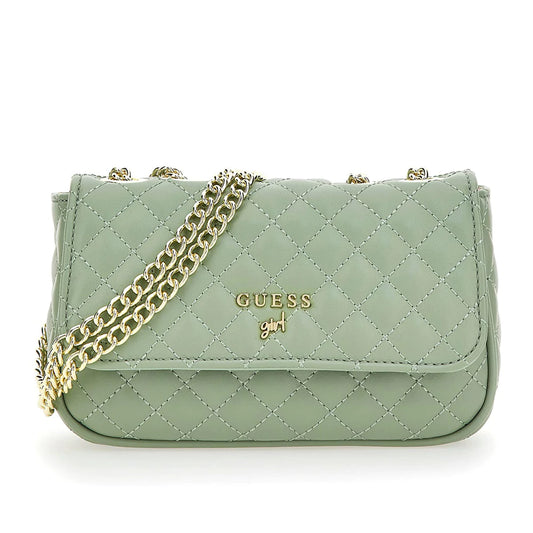 Чанта за момиче в зелено Guess