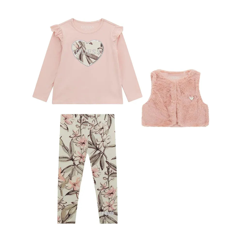 Комплект от три части за момиче Guess