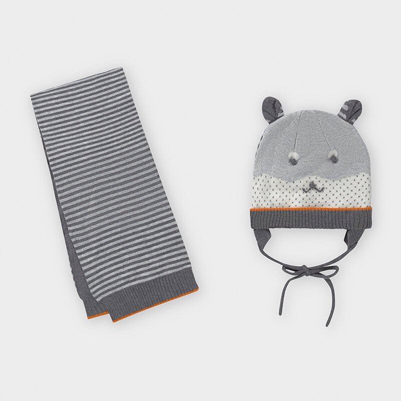 Hat and scarf set for boy MAYORAL