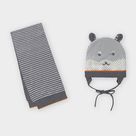 Hat and scarf set for boy MAYORAL