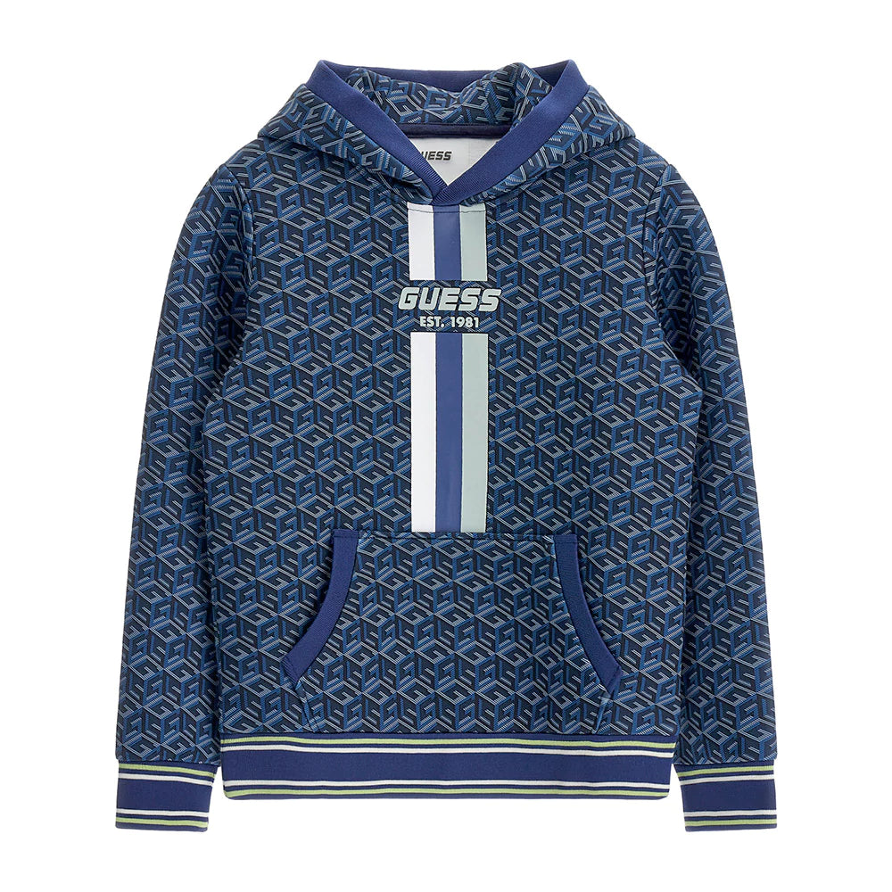 Спортен суичър в синьо Guess