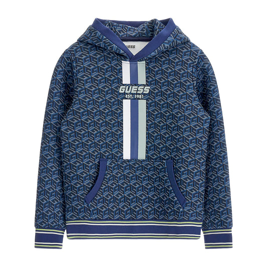 Спортен суичър в синьо Guess