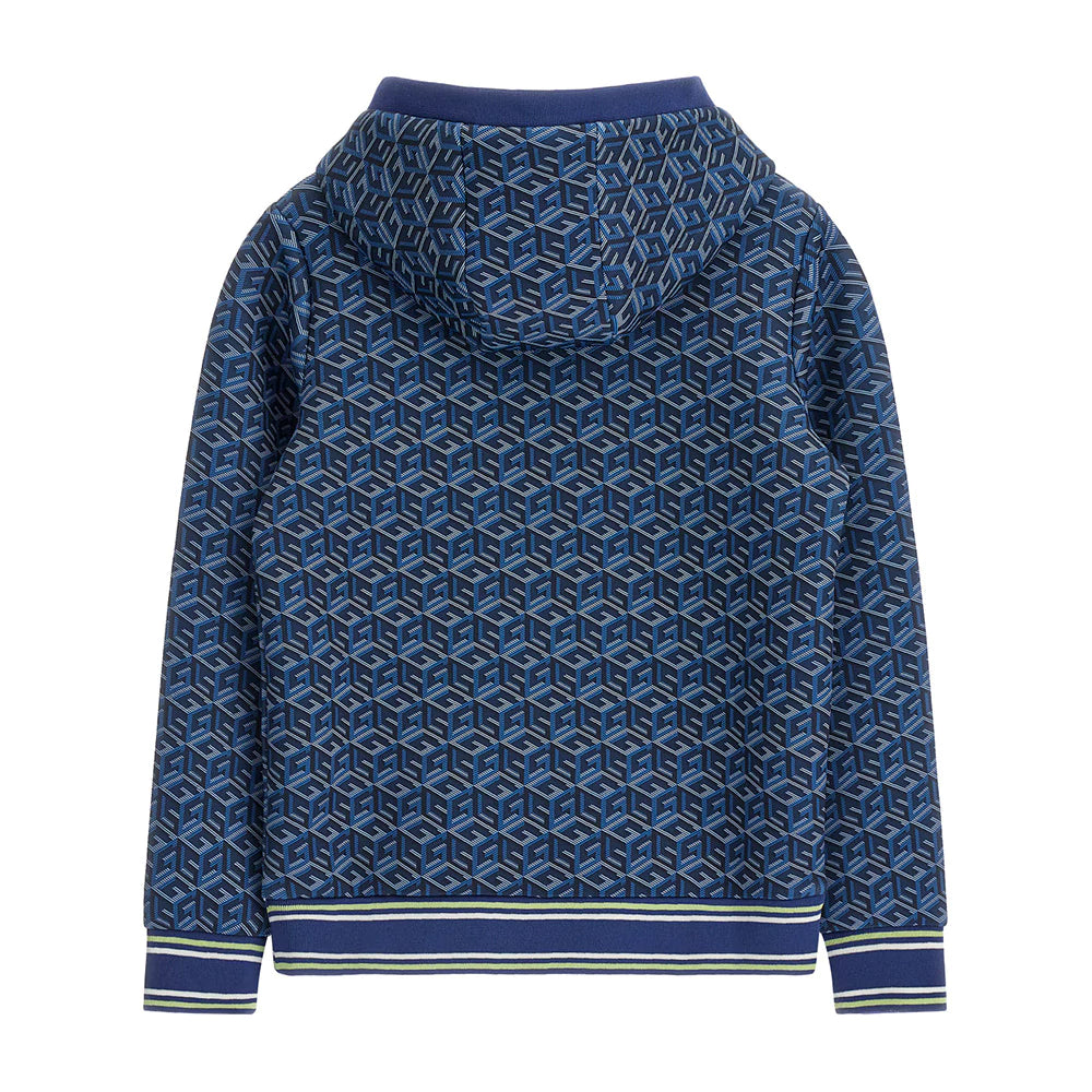 Спортен суичър в синьо Guess