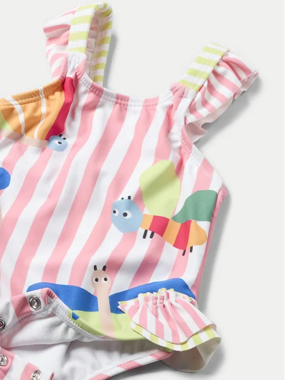 Swimsuit for girl and hat MAYORAL