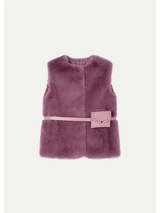 Fluffy vest for girl MAYORAL