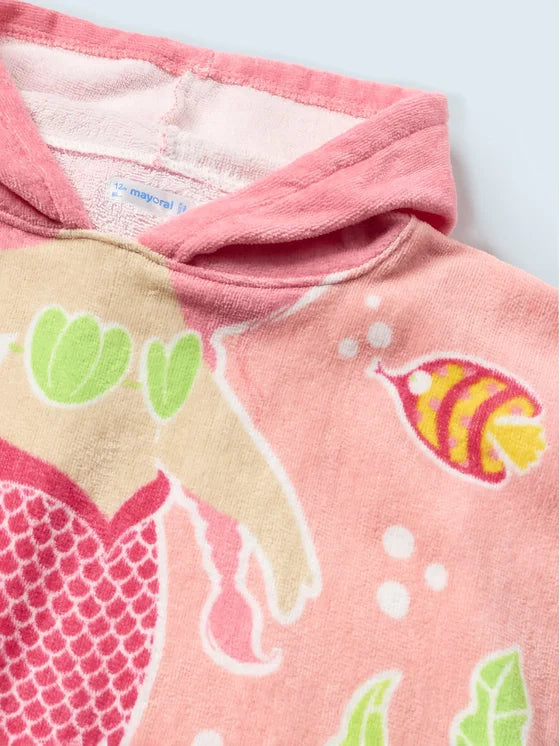 Beach poncho - towel for girl Mayoral