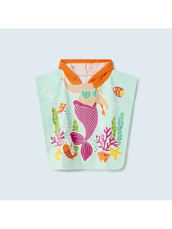 Beach poncho - towel for girl Mayoral