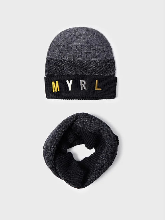 Hat and scarf set for boy MAYORAL