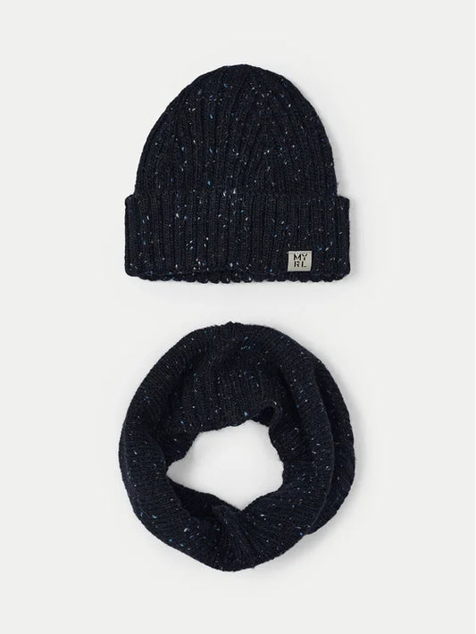 Hat and scarf set for boy MAYORAL