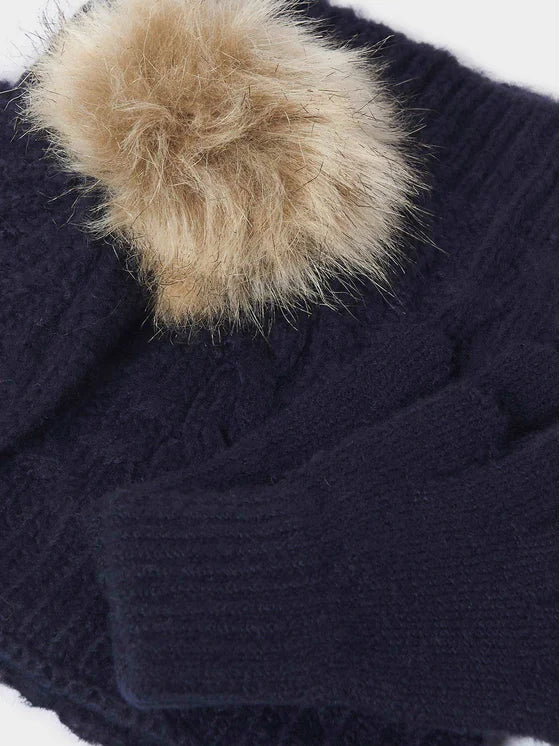 MAYORAL hat, scarf and gloves set