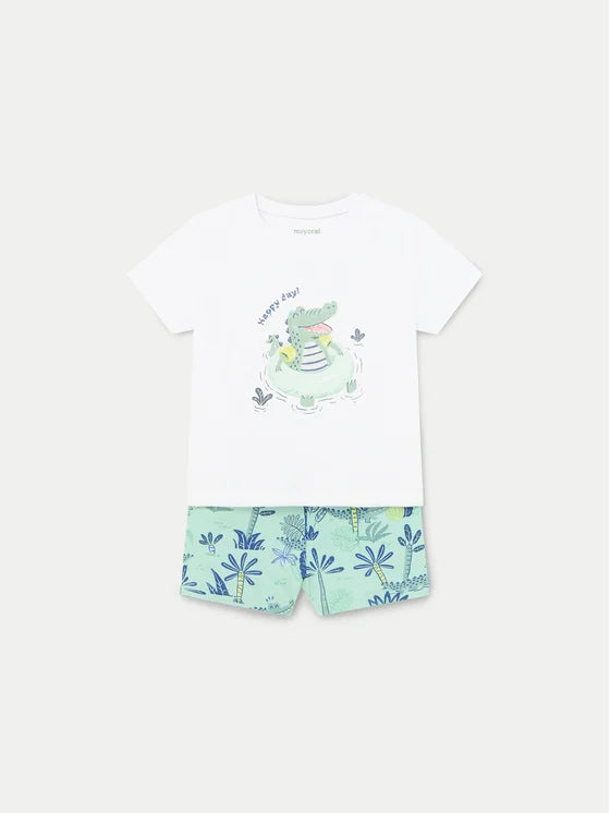 Boy's T-shirt and swimsuit set MAYORAL