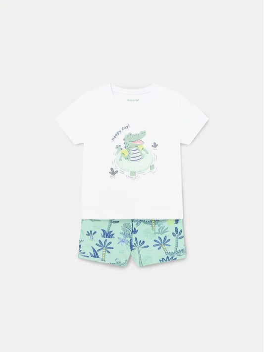 Boy's T-shirt and swimsuit set MAYORAL