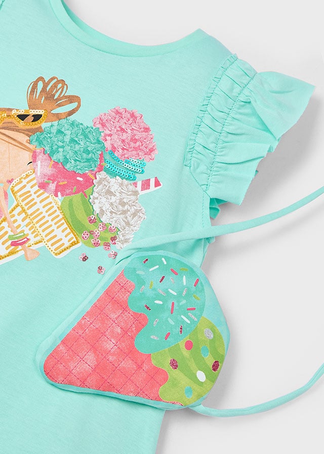 Girl's dress and bag MAYORAL