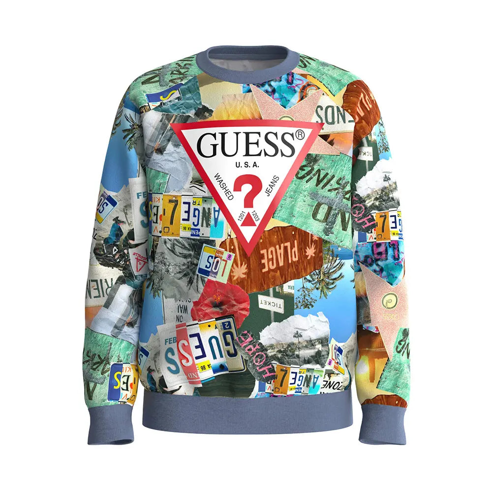 Плътна блуза за момче Guess