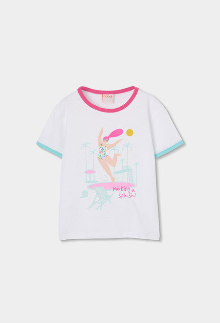 Тениска за момиче BOBOLI