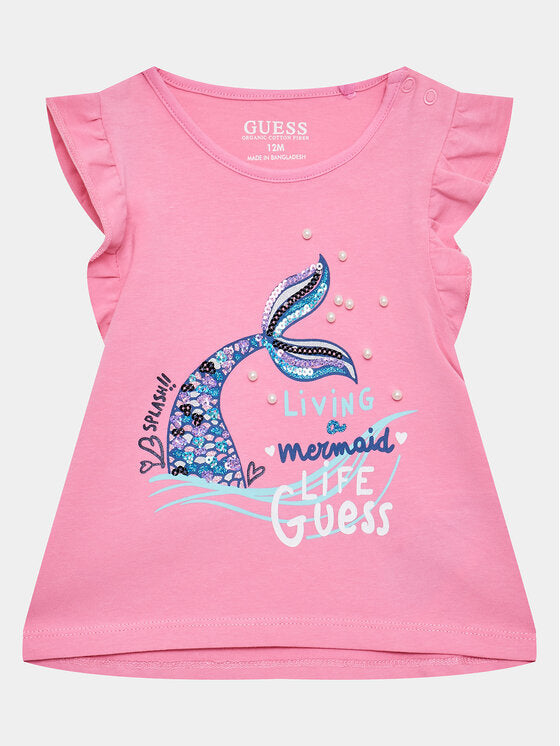 Guess pink girl's t-shirt