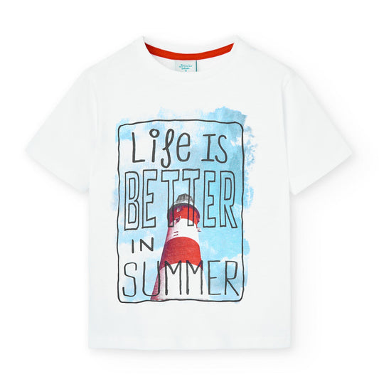 Тениска за момче BOBOLI