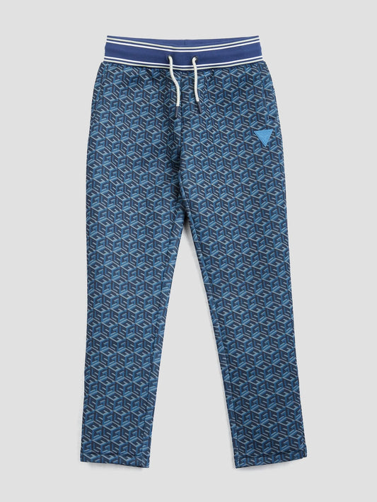 Спортен панталон в синьо Guess