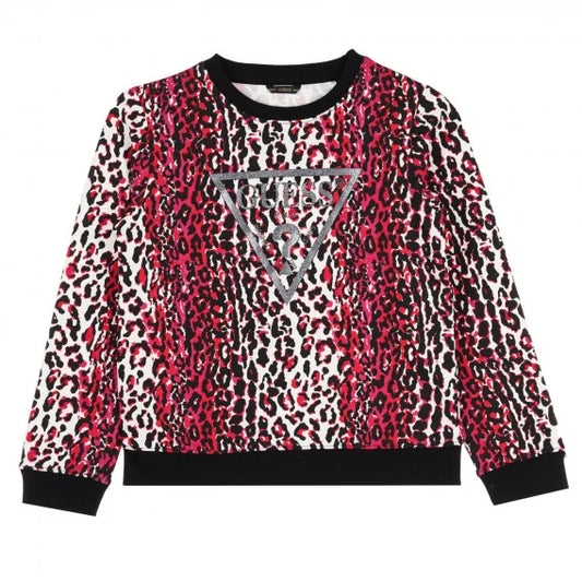 Детска блуза в животински принт Guess