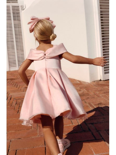 Formal dress for a girl with a ribbon Abel &amp; Lula