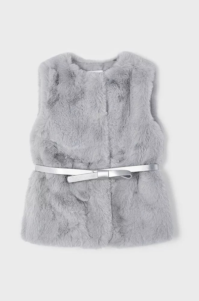 Fluffy vest for girl MAYORAL