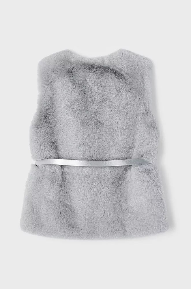 Fluffy vest for girl MAYORAL