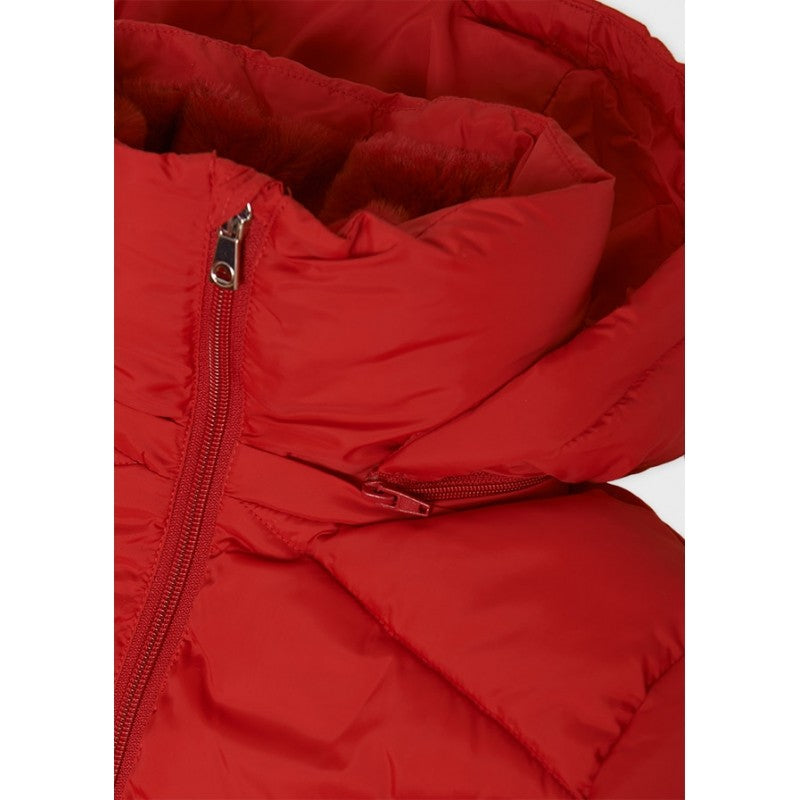 Детско яке за момиче в червено MAYORAL